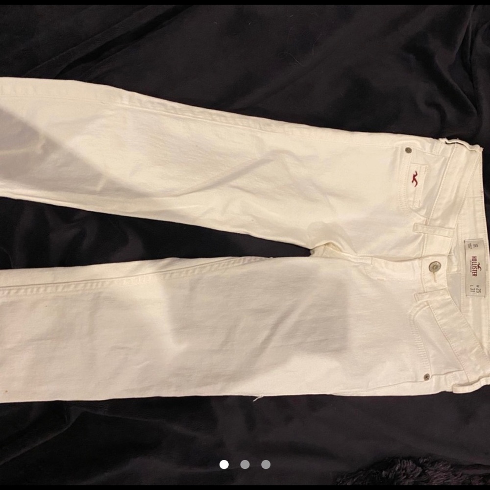 white jeans
